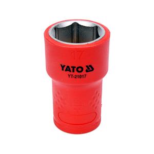 Hardware, INSULATED HEXAGONAL SOCKET 17MM 3/8" VDE, YATO