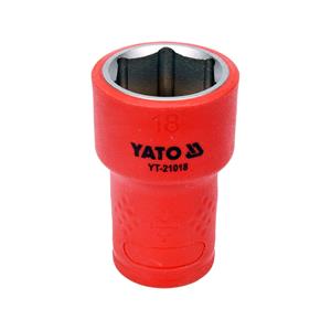 Hardware, INSULATED HEXAGONAL SOCKET 18MM 3/8" VDE, YATO
