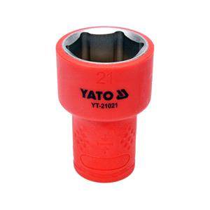 Hardware, INSULATED HEXAGONAL SOCKET 21MM 3/8" VDE, YATO
