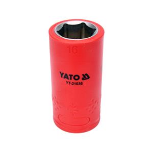 Hardware, INSULATED HEXAGONAL SOCKET 16MM 1/2" VDE, YATO
