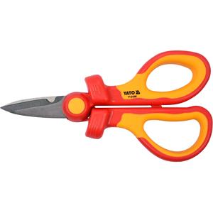 Hardware, INSULAT. ELECTRICIANS SCISSORS 160MM VDE, YATO