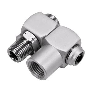 Hose Connectors, AIR HOSE SWIVEL CONNECTOR 1/4", YATO
