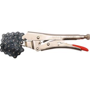 Tools & DIY, LOCKING PLIERS W. CHAIN 10" (250MM), YATO