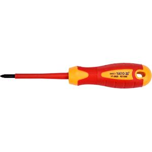 Screwdriver Sets, INSULATED SCREWDRIVER PZ1x80MM, YATO