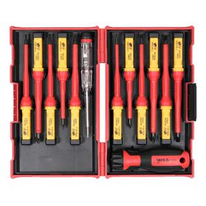 Screwdriver Sets, VDE SCREWDRIVERS SET 13 PCS, YATO