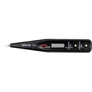 Hardware, DIGITAL VOLTAGE TESTER   12 250V LCD, YATO