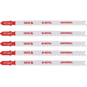 Hardware, JIG SAW BLADE BI MET TYPE T 10 5TPI 5PCS, YATO