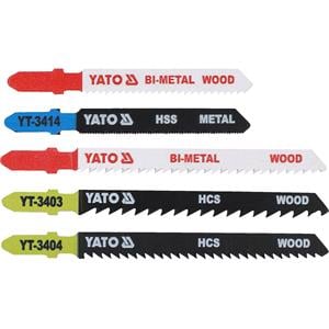 Jigsaw Blades, Jig Saw Blades Assortment   Set of 5, YATO