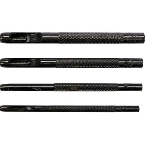 Punches, 4PCS LEATHER PUNCH SET SIZES: 2 3 4 5 MM, YATO