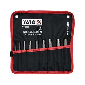 Hand Tools, PUNCH SET 9PCS, YATO