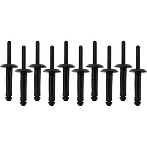 Rivets, PLASTIC BLIND RIVETS 6.6x17.2MM 10PCS, YATO
