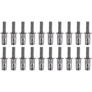Nuts, Bolts and Washers, COLUMN NUTS M4 20PCS, YATO