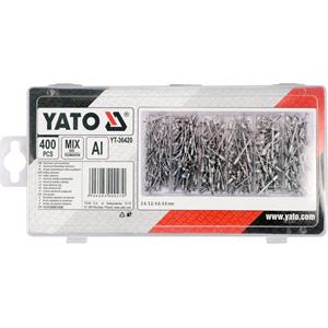 Set of 400 Blind Rivets Assortment