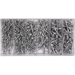 Rivets, Blind Rivets Assortment   Set of 400, YATO