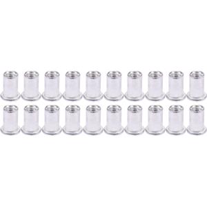 Rivets, THREADED ALUMINUM RIVET NUTS M3, 20PCS, YATO
