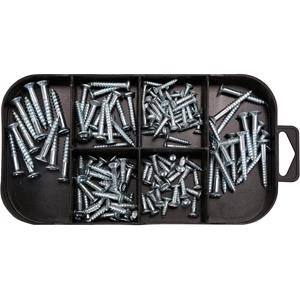 Nuts, Bolts and Washers, 192PCS  WOOD SCREW ASSORTMENT, YATO