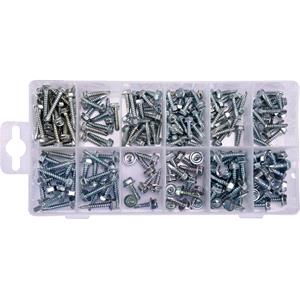 Drill Bits, 200PCS HEX HEAD SELF DRILLING SCREW SET, YATO