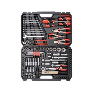 Hardware, SOCKET SET 1/4", 1/2" 122PCS, YATO