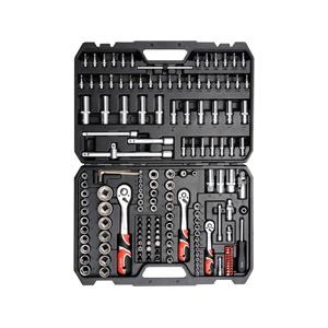 Hardware, SOCKET SET 1/4", 3/8" & 1/2" 173PCS, YATO