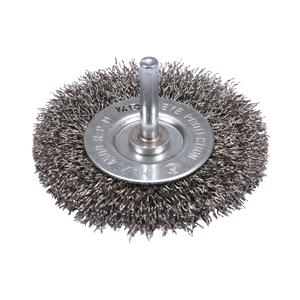 Wire Brushes, WIRE BRUSH 75MM INOX FOR DRILL, YATO