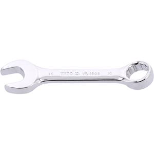 Spanners and Adjustable Wrenches, STUBBY COMBINATION SPANNER 16MM, YATO