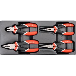 Tools & DIY, PVC TRAY WITH 4PCS PLIERS, YATO