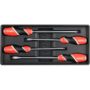 Screwdriver Sets, GO THRU SCREWDRIVERS, 4PCS SET, YATO