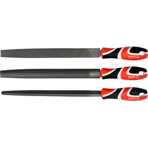 Files, STEEL FILE SET 3PCS, YATO
