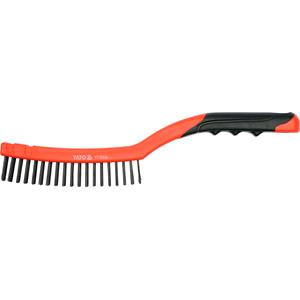 Wire Brushes, WIRE BRUSH 3x19 ROWS L=340MM, YATO