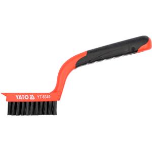 Wire Brushes, WIRE BRUSH 5x11 ROWS L=180MM, YATO