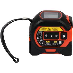 Measuring Tools, LASER DISTANCE METER W/ MEASURING TAPE, YATO
