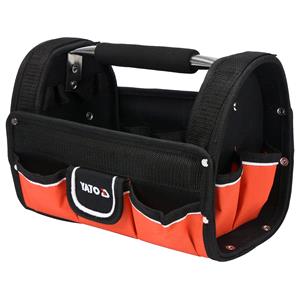 Tool Boxes, OPEN TOTE TOOL BAG 12" WITH S/S HANDLE, YATO
