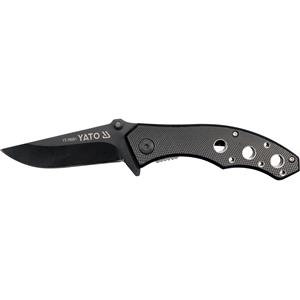 Knives, FOLDING KNIFE W. BLACK BLADE, YATO