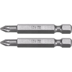 Screwdriver Sets, SCREWDRIVER BITS 1/4 50MM PZ1 2 PCS, YATO