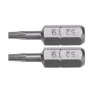 Screwdriver Sets, SCREWDRIVER BITS 1/4 25MM TORX T9 2 PCS, YATO