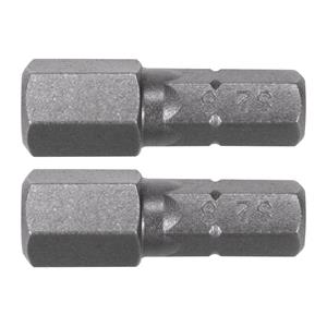 Screwdriver Sets, SCREWDRIVER BITS 1/4 25MM HEX H8 2 PCS, YATO