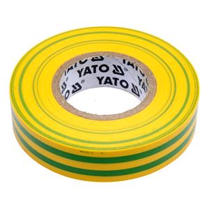 Insulating Tape, INSULATION TAPE 0.13MM 15MMx20M YEL GREE, YATO