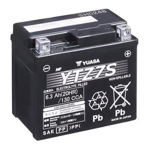 Motorcycle Batteries, Yuasa Motorcycle Battery   YTZ High Performance Motorcycle YTZ7S Battery, Wet Charged, Contains 1 Ba, YUASA