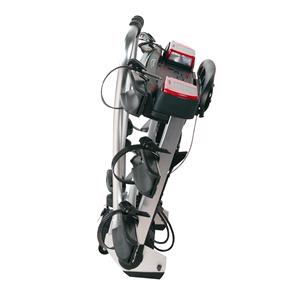 Yakima JustClick Silver Tow Bar Mounted Bike Rack (Wheel Support) for 3 (4) Bikes