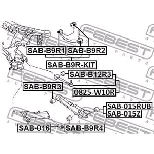 Uncategorised, SuSPENSION   SuS. ARM & STABILIZER BuSHE, NTY