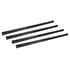 Nordrive 4 Steel Cargo Bars (180 cm) for Mercedes VIANO 2003 2014, with grooved / slotted roof, Not for roofs with fix points or raised rails