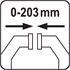 QUICK RELEASE PLASTIC CLAMP 200MM
