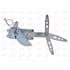 Front Left Electric Window Regulator (with motor) for OPEL CORSA B (73_, 78_, 79_, F35_), 1993 2000, 2 Door Models, WITHOUT One Touch/Antipinch, motor has 2 pins/wires