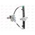 Front Right Electric Window Regulator (with motor) for Chevrolet LACETTI Estate (J00), 2005 , 4 Door Models, WITHOUT One Touch/Antipinch, motor has 2 pins/wires