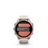 Garmin Fenix 8 Smartwatch 43mm AMOLED in Soft Gold with Fog Grey/Dark Sandstone Silicon Strap