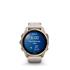 Garmin Fenix 8 Smartwatch 43mm AMOLED in Soft Gold with Limestone Leather Strap