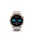 Garmin Fenix 8 Smartwatch 43mm AMOLED in Soft Gold with Limestone Leather Strap