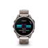 Garmin Fenix 8 Smartwatch 47mm AMOLED in Titanium with Titanium Bracelet