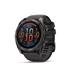 Garmin Fenix 8 Smartwatch 51mm AMOLED in Carbon Grey DLC Titanium with Black Pebble Grey Strap