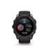 Garmin Fenix 8 Smartwatch 51mm AMOLED in Carbon Grey DLC Titanium with Black Pebble Grey Strap